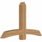 Ekena Millwork Bellingham Timber Gable Bracket, Western Red Cedar, 60"W x 38"H x 5 1/2"D x 5 1/2"F, 15/12 Pitch GBW060X38X0606BEL00SWR - alternate 4
